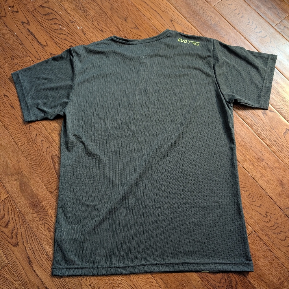 EUC PUMA Men's It Evopower Training Tee DryCell Gray Green Size L - Picture 7 of 8